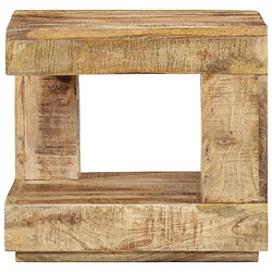 Maison Chic Table basse,Table Console Table d'appoint, Table pour salon 45x45x40 cm Bois de manguier massif -MN97772