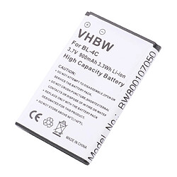 vhbw Batterie compatible avec Olympia 2130, 2203 smartphone (900mAh, 3,7V, Li-ion)