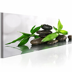 Paris Prix Tableau Imprimé SPA : Bamboo & Stones 40 x 120 cm