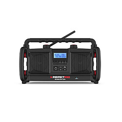 Perfect Pro - Radio de chantier USB (chargeur / lecteur) rechargeable IP65 - WORKSTATION 