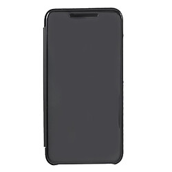 Etui en PU surface de rétroviseur de fenêtre de vue noir pour votre Xiaomi Redmi 6