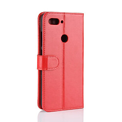 Avis Etui en PU rouge pour votre Xiaomi Mi 8 Lite/Mi 8 Youth (Mi 8X)