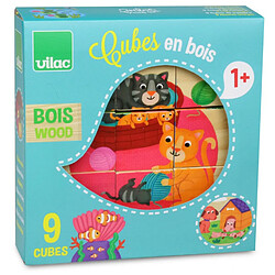 VILAC - Cubes en bois les animaux 