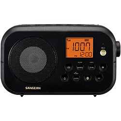 Sangean Pr-d12bt Negro Radio Sobremesa Fm Am Bluetooth Pilas Recargables