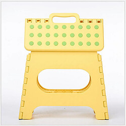 Avis Tabouret pliant super fort pour adulte Chaise polyvalente pour enfants jaune