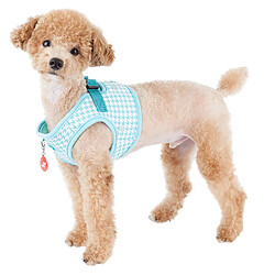 Puppia Aggie B Harnais pour Chien Forme Gilet Bleu Taille XS pas cher