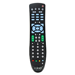 Télécommande Universelle TV Satellite DVD CBL Audio VCR Portée 10m LinQ Noir