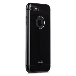 Avis Coque Moshi iGlaze Armour iPhone 7 aluminium noir glossy entourage gel