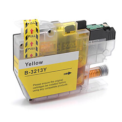 vhbw Cartouche d'encre jaune 7ml pour Brother DCP-J572DW, DCP-J770, DCP-J772DW, DCP-J774DW, MFC-J490, MFC-J491DW, MFC-J497DW - Cartouche + puce 