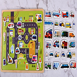 Avis Universal Puzzle magnétique en bois Jeu de scène Enfants Bébés Éducation précoce Apprentissage Jouets Puzzles Puzzles pour enfants |