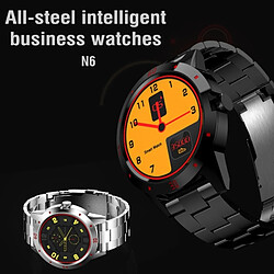 Avis Wewoo Montre connectée argent Smartwatch 1.3 pouces TFT écran MTK2502C Bluetooth4.0, bracelet en acier inoxydable, moniteur de fréquence cardiaque de et podomètre de sommeil de rappel sédentaire