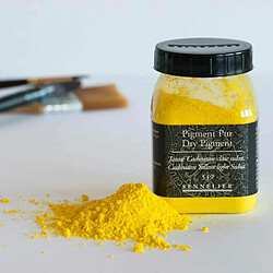 Raphael Pigment pour création de peinture - pot 120 g - Jaune de cadmium clair substitut 