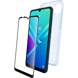 Pack Coque souple Transparente + Protège-écran Plat en Verre trempé pour Y82 Wiko Wiko