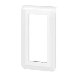 enjoliveur - 5 modules - vertical - blanc - legrand mosaic 078825l