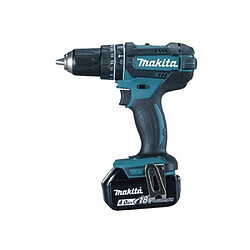 Perceuse visseuse à percussion Makita 18 V Li-Ion 4 Ah Ø 13 mm