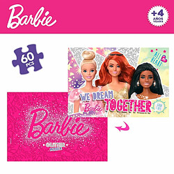 Avis Puzzle Barbie Glitter 2 en 1 60 Pièces 50 x 1,5 x 35 cm