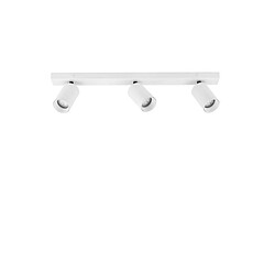 NOVA LUCE Plafonnier TOD Sable Blanc GU10 3x10 W L55 