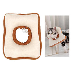 Pets E-Collar Comfy Cone élisabéthain Protecteur Anti-morsure Chat Chien Toast_L pas cher