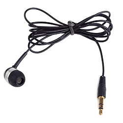 GUPBOO Écouteurs intra-auriculaires 3,5 mm pour téléphone, MP3, talkie-walkie, ordinateur, Bluetooth 