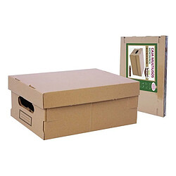 Avis Totalcadeau Boîte multi-usage en carton marron Mesure - 45 x 35 x 20 cm pas cher