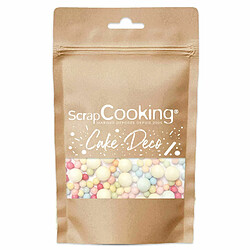 Scrapcooking Décors sucrés boules multicolores 70 g