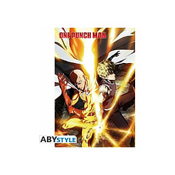 Poster One Punch Man - Saitama & Genos - roulé filmé (91.5x61) - ABYstyle