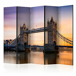 Paris Prix Paravent 5 Volets Tower Bridge at Dawn 172x225cm