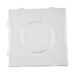 5mm Clair Panneau Perforé Jigsaw Puzzle Panneau Perforé Jouets éducatifs Carré premier jeu de brique de construction éducative 4-6 6-8