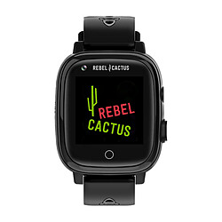 Rebel Cactus Smartwatch pour enfants - GO - Noir pas cher