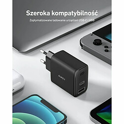 Chargeur mural Aukey PA-F3S Noir 33 W pas cher