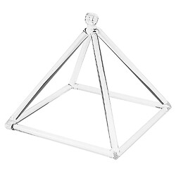 Acheter Bol de cristal pyramidal chantant de 6 pouces, note c pour une prière de yoga de méditation sonore