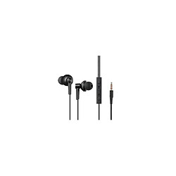 Universal 2pcs universel 3.5mm contrôle filaire écouteurs intra-auriculaires écouteurs stéréo avec microphone