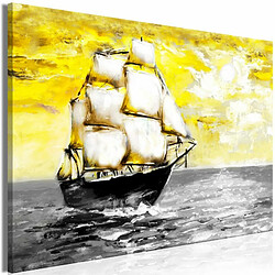 Paris Prix Tableau Imprimé Spring Cruise Wide Yellow 80 x 120 cm 