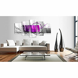 Paris Prix Tableau sur Verre Acrylique Purple Expression 100 x 200 cm