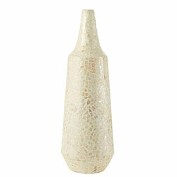 Paris Prix Vase Long Motif Mosaïque Nuye 71cm Ivoire