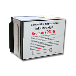 vhbw Cartocuhe d'impression cartouche d'encre bleue avec Chip pour Pitney Bowes SendPro C200, C400 