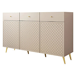 Bestmobilier Sorolla - buffet bas - 150 cm