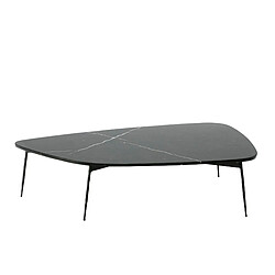 Table Basse Thai Natura Noir mat 120 x 30 x 85 cm