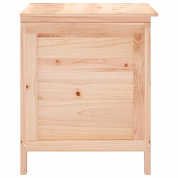 Acheter vidaXL Boîte de rangement de jardin 50x49x56,5 cm bois massif de sapin