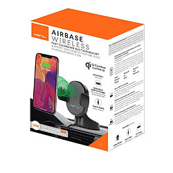 Acheter Kenu Support Voiture à Ventouse Airbase Wireless Charge à Induction 10W Pivotable Noir