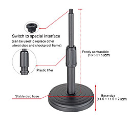 Universal Microphone à condensateur d'ordinateur USB, filtre acoustique à double couche, microphone d'enregistrement, microphone d'ordinateur USB portable, plastique, métal pas cher