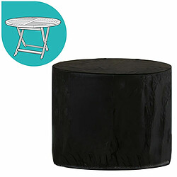 BigBuy Garden Étui de protection Table Noir PVC 100 x 100 x 75 cm 