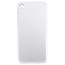 Wewoo Pour iPhone 7 couverture arrière argent + porte-cartes + touche de contrôle du volume + bouton d'alimentation + de vibreur interrupteur muet couvercle du boîtier Assemblée complète pièce détachée 5 en 1