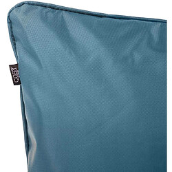 Avis Jardindeco Coussin extérieur carré 45 cm Sun bleu canard.