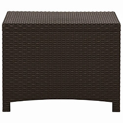 Avis Helloshop26 Coffre boîte meuble de jardin rangement 60 x 54 x 41 cm rotin pp marron 02_0013044