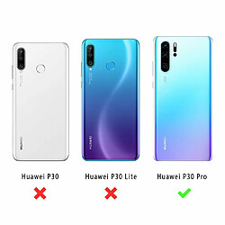 Evetane Coque Huawei P30 Pro 360 intégrale avant arrière transparente