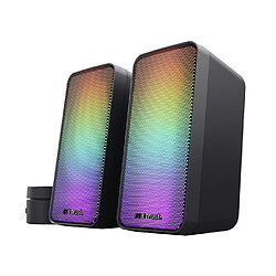 Trust Enceinte 2.0 GXT611 Wezz Lumineuse LED RVB Multicolore