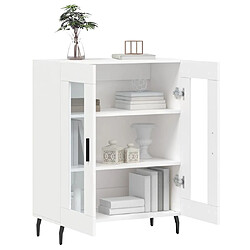 Acheter Maison Chic Buffet,Meuble de Rangement,commode pour salon,Cuisine blanc 69,5x34x90 cm bois d'ingénierie -MN81355