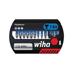 Wiha Coffret FlipSelector de 12 embouts T 25 mm + 1 porte-embout magnétique 