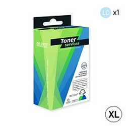 TONER SERVICES Compatible Epson 378XL Cartouche Cyan Clair T3795 (Ecureuil) 